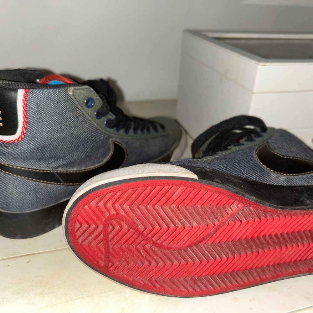 Nike Blazer Selvedge Denim. Mac Miller Nikes On My Feet - Picture 3 of 4